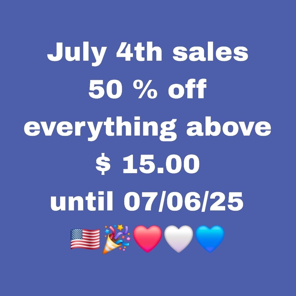 🇺🇲 4th of July Sales 🇺🇲